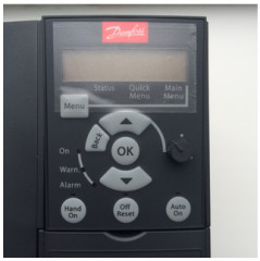 Панель управления Danfoss LCP 12 с потенциометром для MicroDrive FC 51