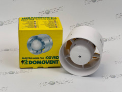 Бытовой вентилятор Домовент 100 ВКО турбо