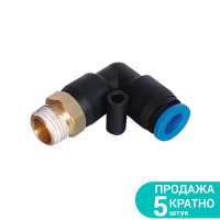Штуцер цанговый SIGMA L 8мм МТ 1/2"